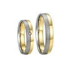 Ring Titanium Titaniumrings Brass Ring Showcase Jewelry Brass Dummy Couple Ring In Titanium