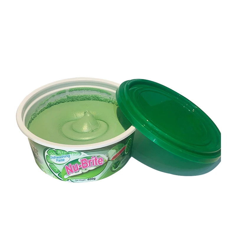 OEM Logo Solid Lemon Perfume Dishwashing Detergent Paste Good Quality Strong Kitchen Cleaner Made China Disposable Factory factory