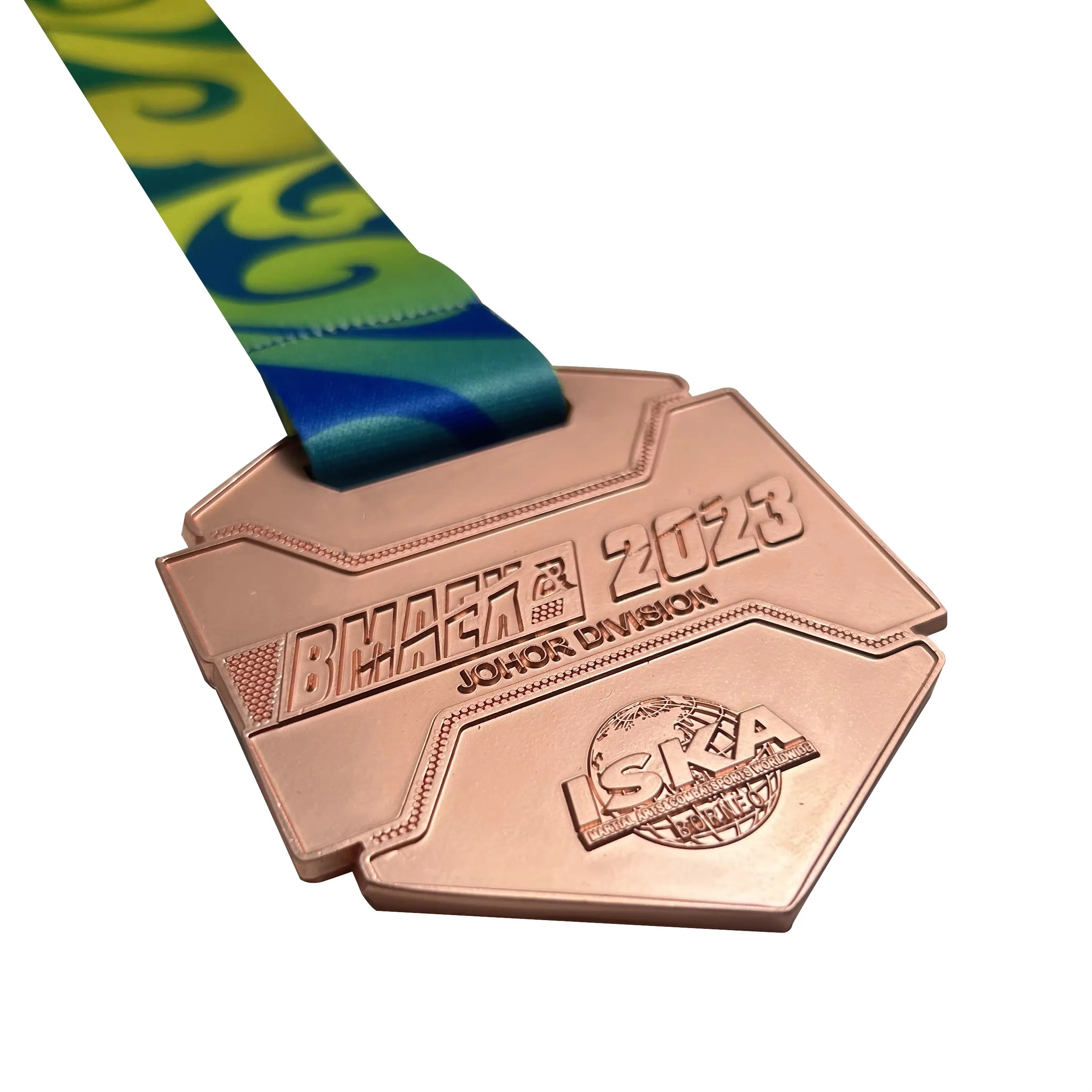 Custom 3d Award Sport Match Boxing Medals Sport Kung Fu Karate Taekwondo Medal With Ribbon manufacture