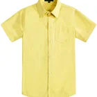 Uniform Girls School Schooluniform Kids Uniform Casual Short Sleeve Solid Color Shirts For Boys And Girls School Use