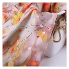 Digital print flower rayon fabric for dress pajamas 145cm