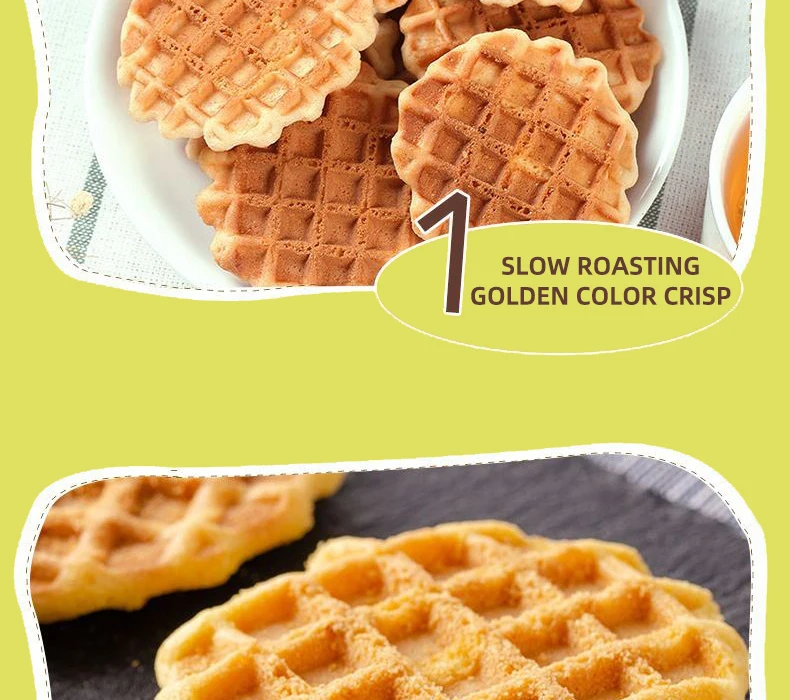 Wholesale Chinese Snacks Milaotou Yolk Waffles Biscuit Healthy Exotic