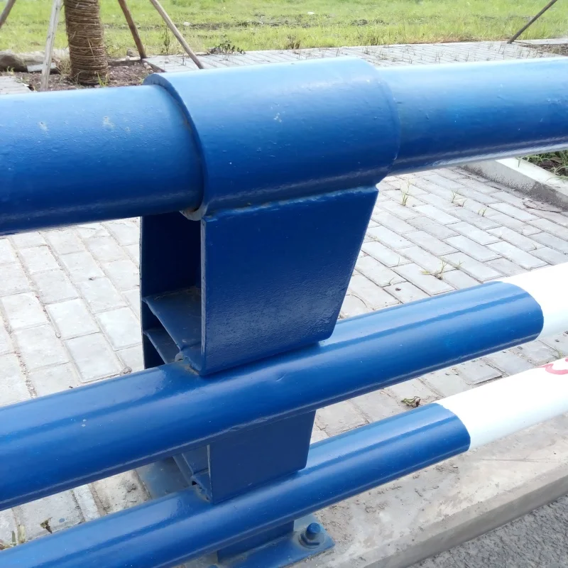 Q235 Steel Plate Pedestrian Guardrail 114/89 Steel Pipe with Anti-Climb Design, Ideal for Public Spaces and Sidewalks supplier