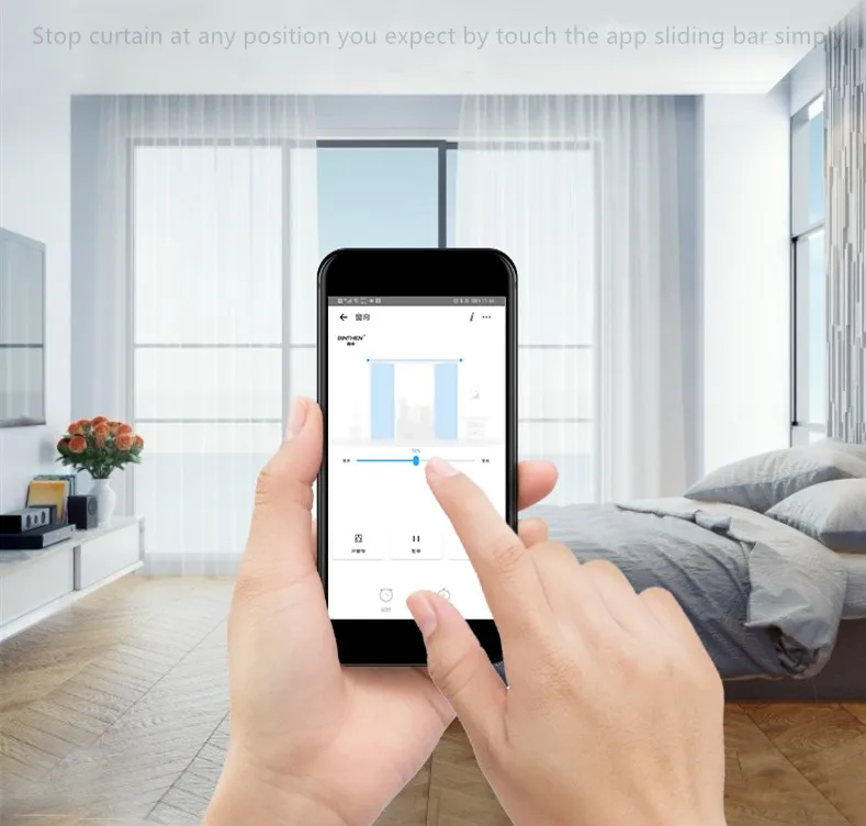 KECO tuya smartlife wifi curtain motor by siri Alexa voice controlling and google motorized curtain by smartlife app