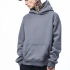 Hoodie Hoodies Custom Oversized Thick Heavy 400 Gsm Cotton Fleece Hoodie Mens Men's Hoodies Latest 2021