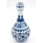 Decoration Table Decor Decoration Chinese Cheap Blue And White Decoration Table Top Small Vase