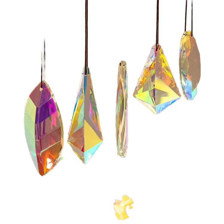 product high quality k9 crystal sun catchers window hanger sun catcher pendant ornament rainbow maker suncatcher hanger for garden-2
