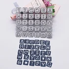 Metal Fustella Alphabet Dies Scrapbooking Templates Mold Die Cut Cardstock Metal Etching Stencils