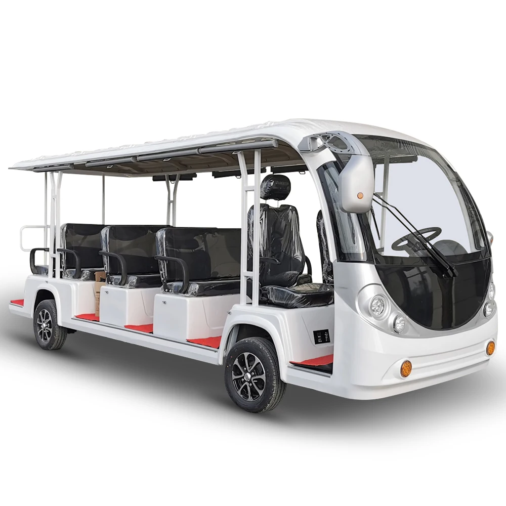 New Arrival Latest Design 11 Seater Passenger Electric Shuttle Bus