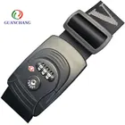 Lock Strap Promotional Durable Custom Polyester Suitcase Tsa Lock Luggage Belt Strap Wholesale