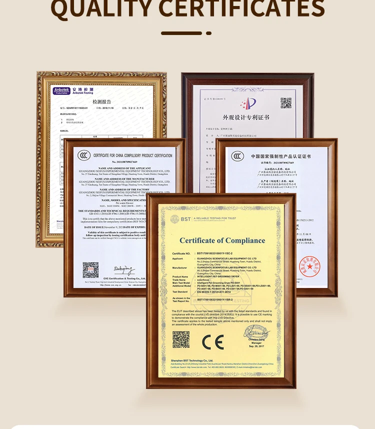 G7-S Stainless Steel Intelligent Pet Dryer Machine Small Pet Blower Direct China Factory for Cat Dog Hair Drying Grooming Tools