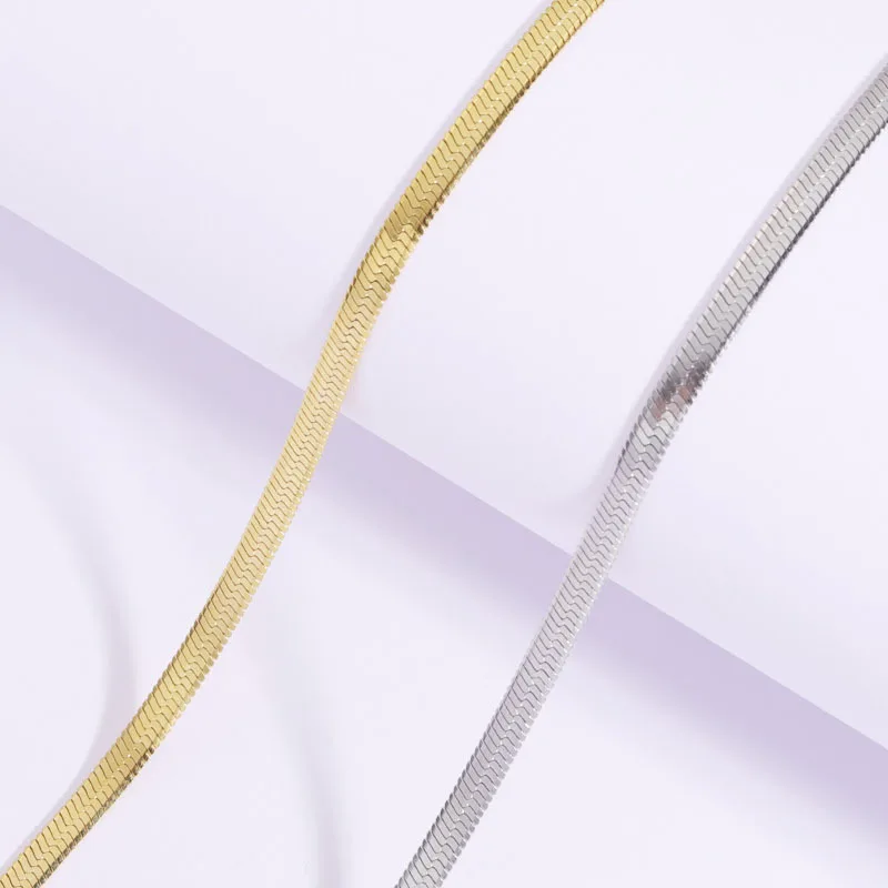 Stainless Steel Choker 14k 18k Gold 