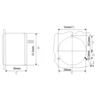 Best Price Custom Voltmeter Ammeter DH52 Analog Panel Voltage Meters With Pointer Ac 0-500V Voltmeter