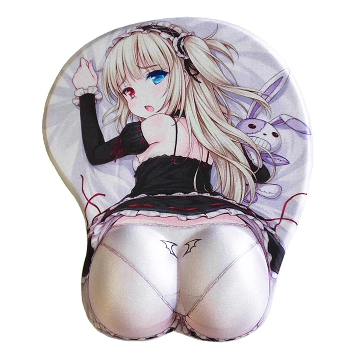 Silicon Hot Anime 3d Custom Sexy Girl Woman Big Breast Boob And Ass With  Logo Printed Gel Wrist Rest Mouse Pads Mosuepads Mat - Buy Wrist Rest Mouse  Pads Silicon Hot Anime,Mouse