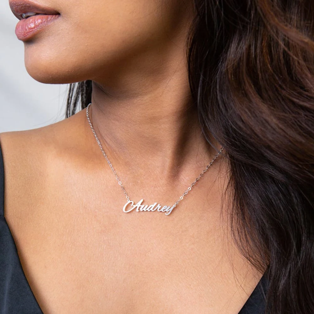 Custom Name Necklace,A Handmade Custom 
