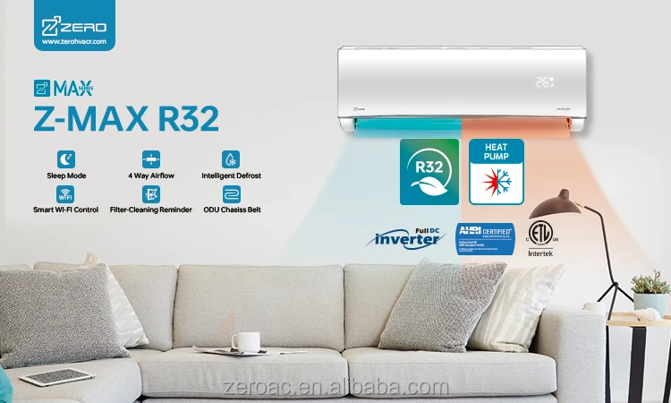 Mini Split Air Conditioner, R410A, R32, SEER17-19, 18000Btu - detail 4