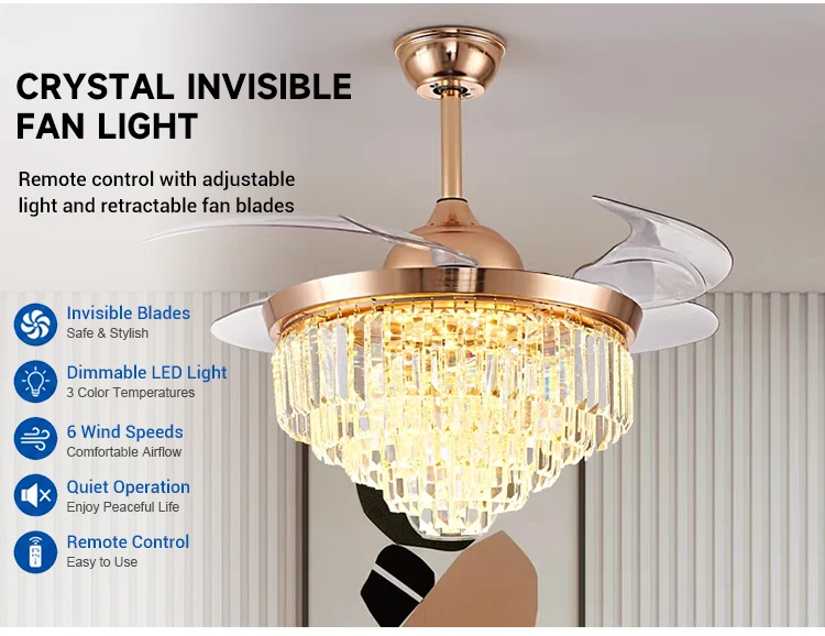 Ceiling Fan, AC175-265V, 96W - detail 2