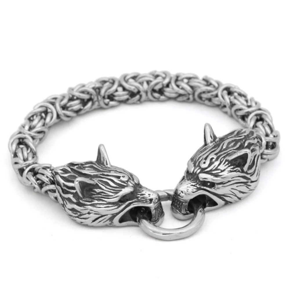 viking metal bracelet