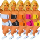 Set Sets Amazon Hot Selling Women Clothes 2021 Summer 2pcs Set Woman Outfits 2 Piece Sets