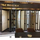 Show Wooden Tile Stand Custom Book Type Page Turning Display Frame Ceramic Tile Show Stand Wood Flooring Display Stands