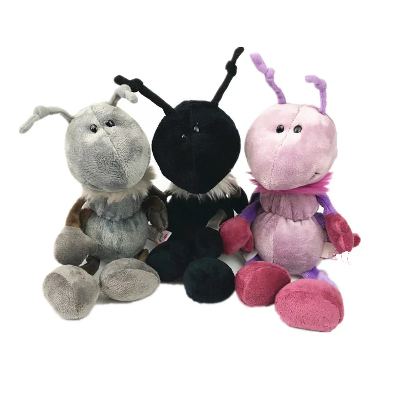 Manufacturers wholesale color ant plush toy doll small doll claw machine doll children's gifts