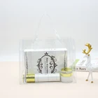 Purses Tote Hand Bag Wholesale PVC Transparent Square Underarm Jelly Tote Bags Casual Ladies Purses For Women Hand Bags