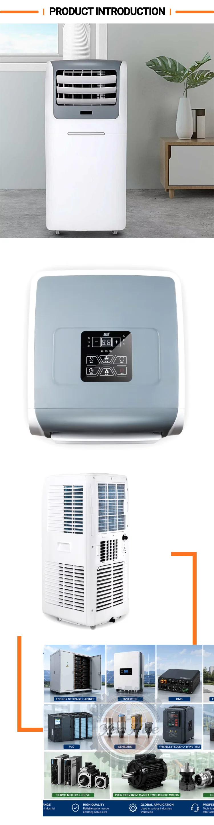 Portable Air Conditioner, 9000BTU, AC - detail 4