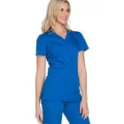 Top Quality Private Label Nursing Scrubs Hospital Uniforms Sets Short Sleeve Custom Nurse Scrub Sets