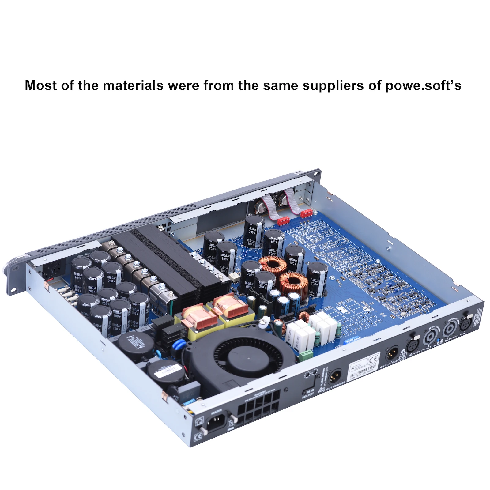 Amplificatore Prokustk TIP14000 2350W 2 Canali - Per DJ E Subwoofer