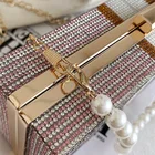 Bag Evening Bags Luxury Pearl Clutch Handbag Rhinestone Crossbody Bag Evening Bags For Women