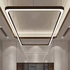 Lighting Aluminium Commercial Recessed Lighting Linkable Seamless Office Light Ceiling Led Linear Light
