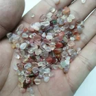 Agate Wholesale Quality Natural Water Red Agate Stone Healing Rolling Stone Agate Stone
