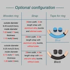 Ring Rings Straps Gymnastic Rings Body Workout Exercise Adjustable Strap Wooden Gym Ring Gymnastics Rings
