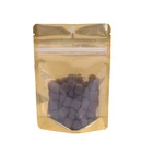 Sachet Plastic Packaging Bags Aluminum Foil Ziplock Custom Printed Gold Foil Sachet Bag Gold Pochon Zip Weed
