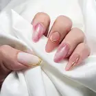 Oval BTARTBOX Round Nail Tips Oval 500Pcs Box ABS Clear NaturalFalse NailsTips Round Nails Short
