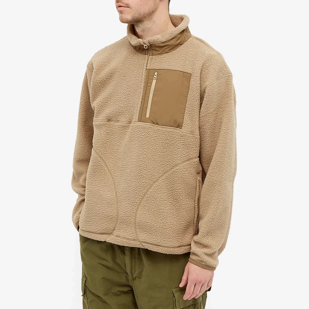 Custom Men Berber Fleece Sherpa Jacket 