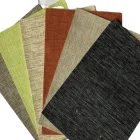 Fabric Embossing 2021 Fabric Design Embossing PU Leather For Sofa Upholstery Eco- Friendly