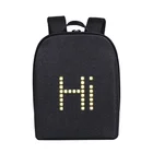 Light Bag Factory Direct Nylon GIF Animation Smart Led Flash Light For Backpack Waterproof Laptop Bag Intelligent