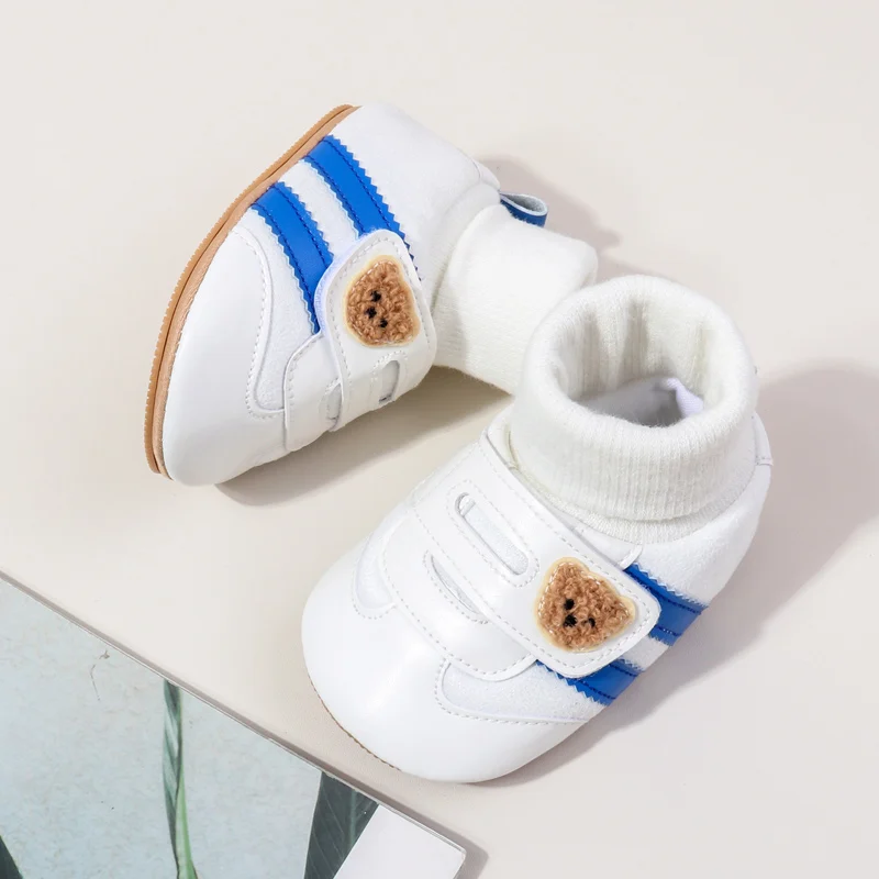 2025 Hot Selling Casual Shoes Ankle Covered Sock Shoes Spring Autumn Style Prewalking High Quality Outdoor Toddler Sport Sneaker manufacture
