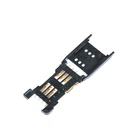 SD Card Connector 6 Pin Sim Card Connector Push Push Type Smart Card Connector Hinged Lock