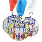 Trophies And Medals Manufacture Football Soccer And Trophies Basketball Sport Gold Silver Bronze Qawsed Award Medal