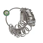 Ring Gauge Jewelry Metal Wide Band Ring Gauge Finger Measuring Ring Sizer HK US European Standard Jewelry Tool