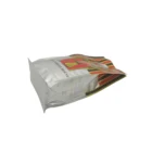 Bag Flat Bottom 4 Side Side Seal Standup Pouch Bag W/ Valve For Coffee