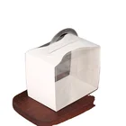 Cake Custom Cake Box Bakery Cake Box Paper Gift Box With Clear Pvc Window