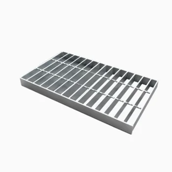 Hot Dipped Galvanized Steel Grate Flooring Rain Water Drain Driveway Steel Grating Workshops Stainless Steel Aluminium Material