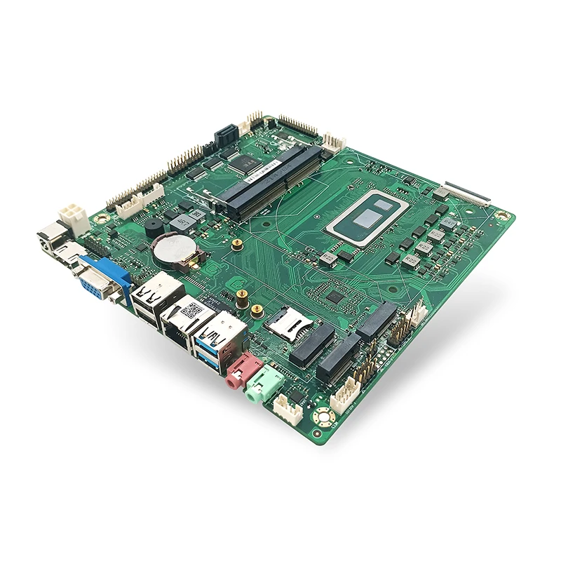 Support LVDS 17*17CM Original Advantech Industrial Mini-ITX Motherboard with DDR4 Storage 64G Memory Maid Board