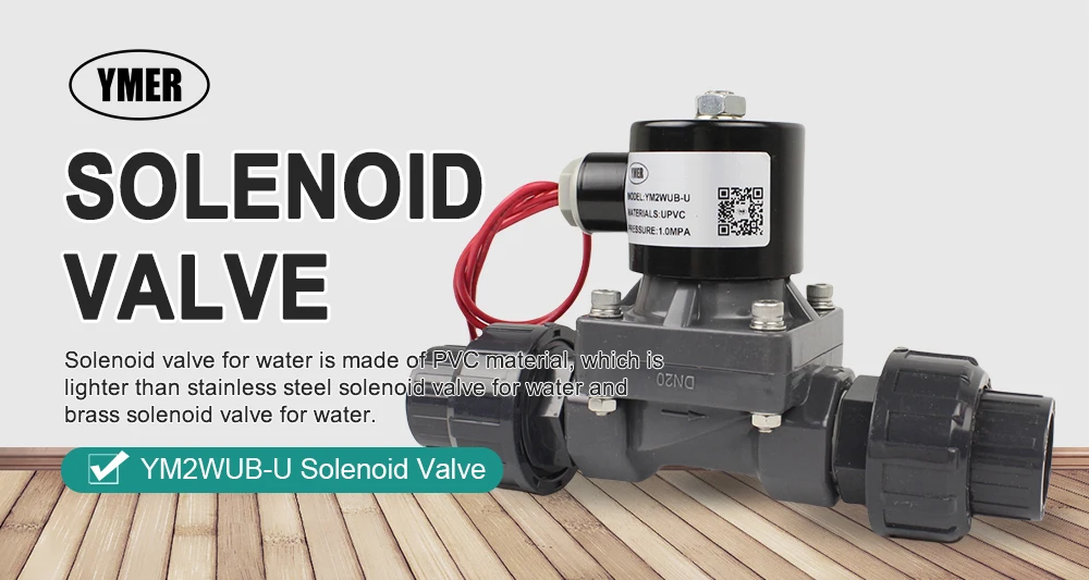 Solenoid Valve, UPVC, YM2WUB-U, AC220V, DC24V - detail 2