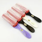 Brush Massage Hair Denman Fashion Brush Barbershop Styling 9 Rows Scalp Massage Hair Brush Detangle
