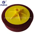 Car Pad 6" Car Polishing Sponge Pad With Backing Plate Pad Hard