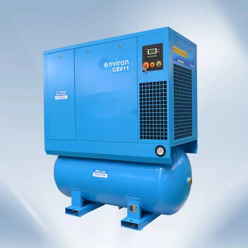 Hongwuhuan  CSV11-8  Good price motor industrial compressor machine 11kw air compressor 8 bar screw air compressor for industry